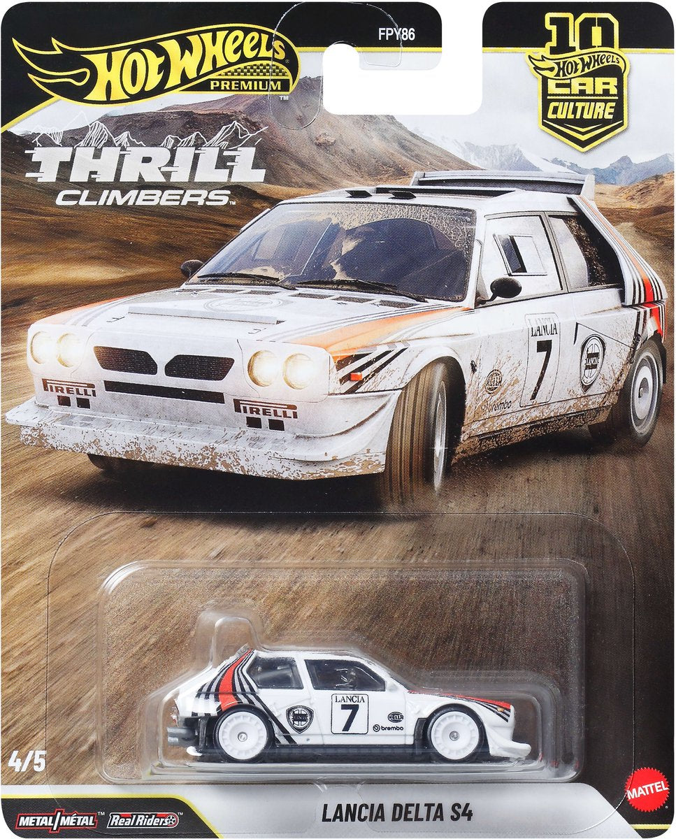 Culture automobile haut de gamme Hot Wheels - Lancia Delta S4