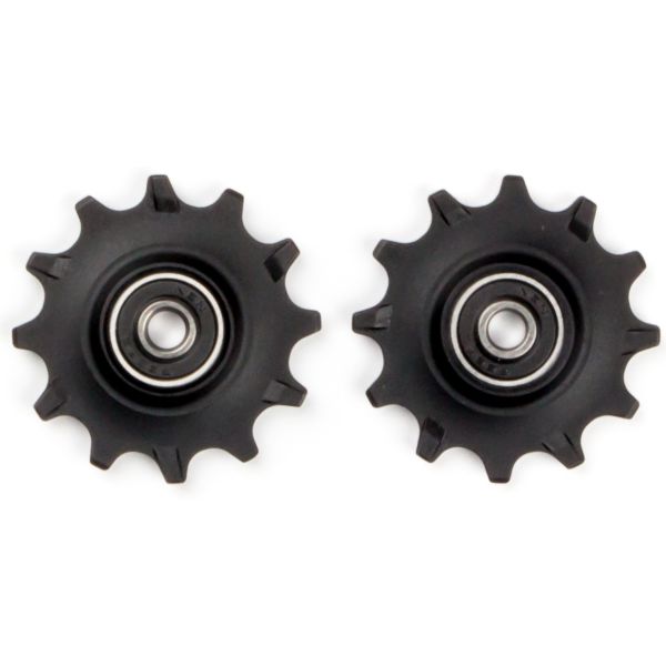 Roues de dérailleur Elvedes en acier inoxydable 12T 11V étanches étroites larges