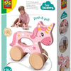 Ses Houten Trekvier 2 en 1 - Unicorne