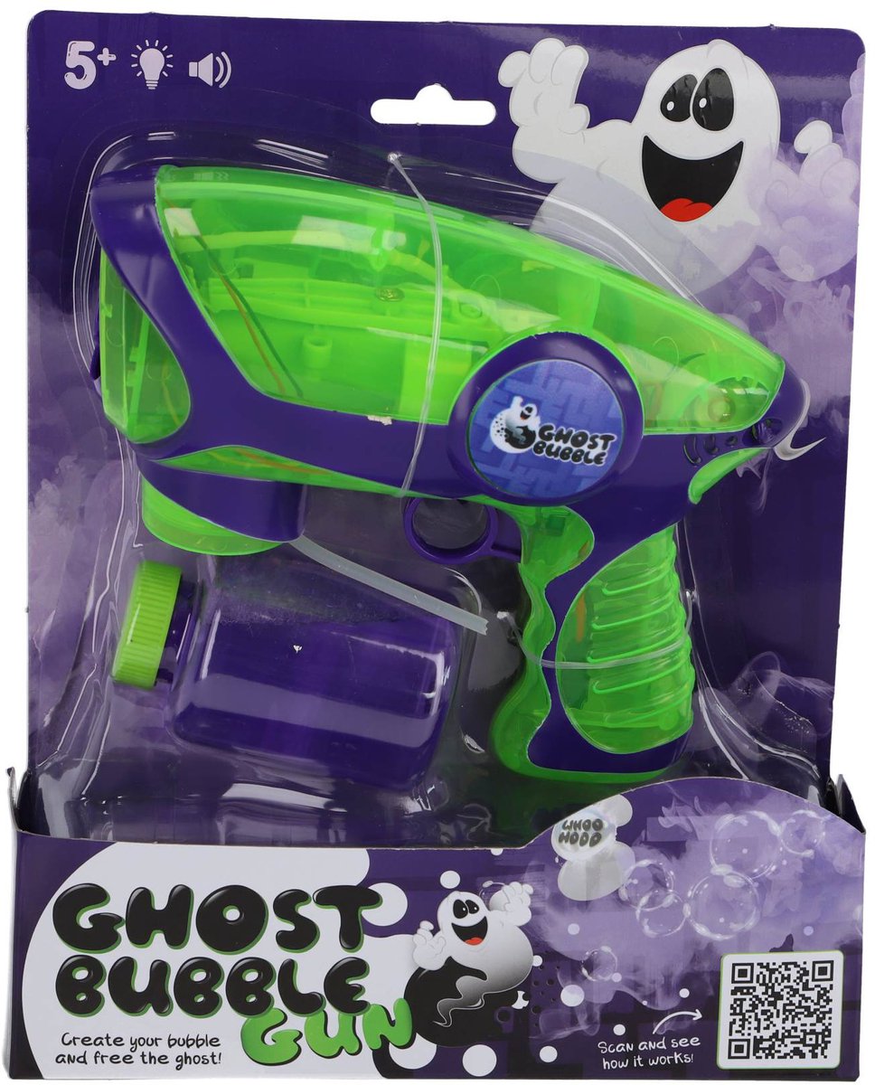Pistolet à bulles fantômes