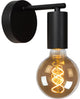Lucide leanne - applique - 1xe27 - noir