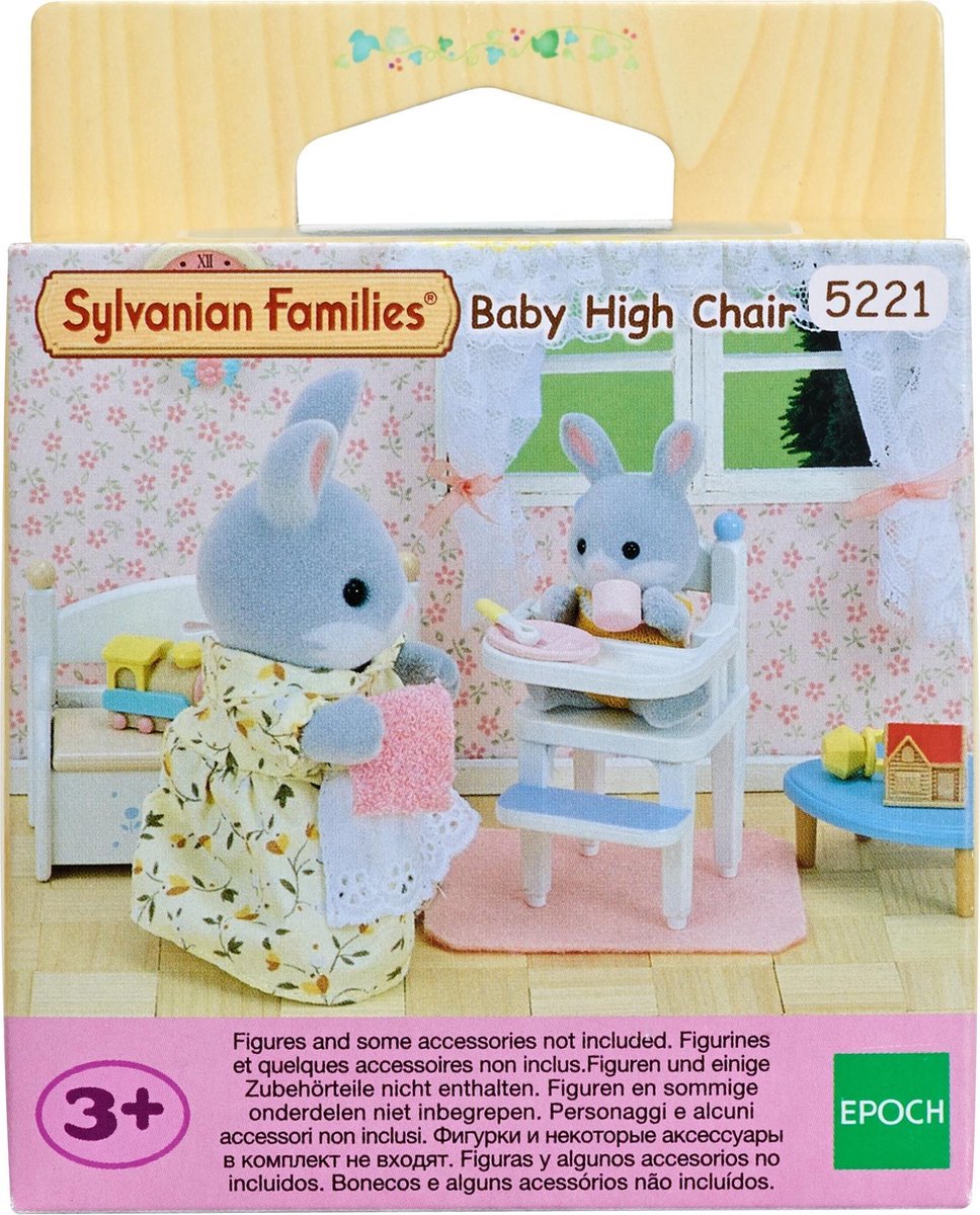 Sylvanian family 5221 chaise haute mobilier de maison de poupée