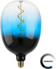 Lampe LED Eglo - E27 - ø 18 cm - T180 - bleu - 2000k - dimmable