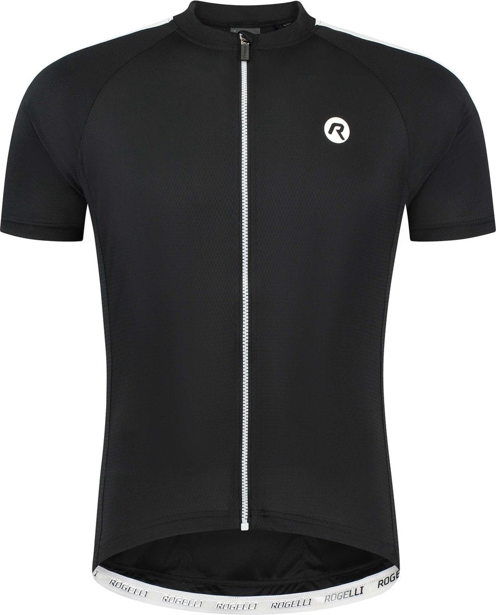 Rogelli explore maillot de cyclisme homme - manches courtes - noir et blanc - l