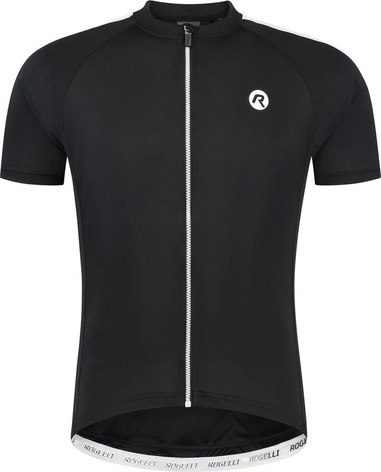 Rogelli explore maillot de cyclisme homme - manches courtes - noir et blanc - l