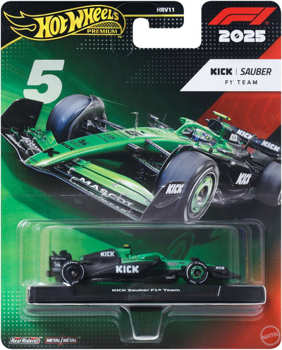 Équipe Sauber de Formule 1 Premium Hot Wheels - Gabriel Bortoleto