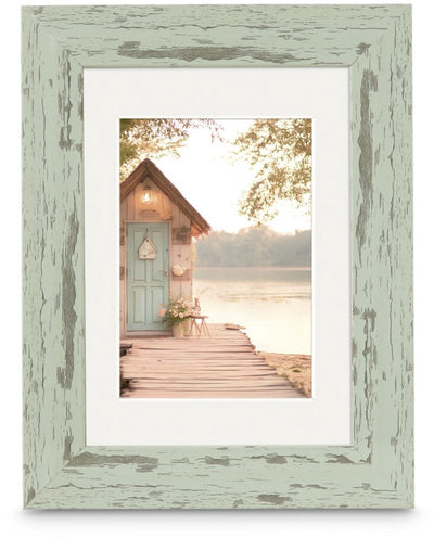 Cadre photo Hama - cottage - 20 x 30 cm - menthe pastel