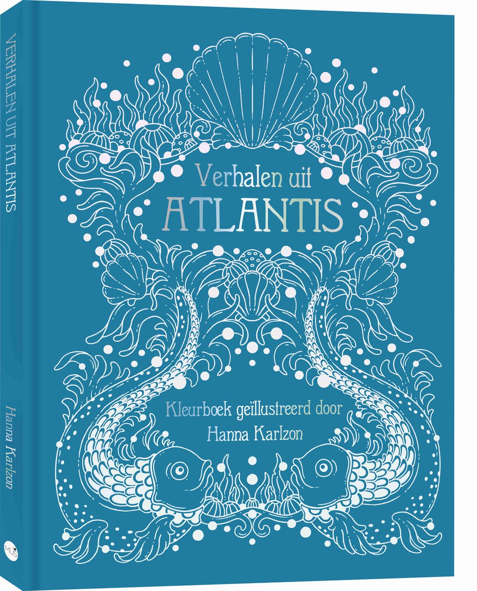Histoires de Hanna Karlzon de l'Atlantide - livre de coloriage pour adultes