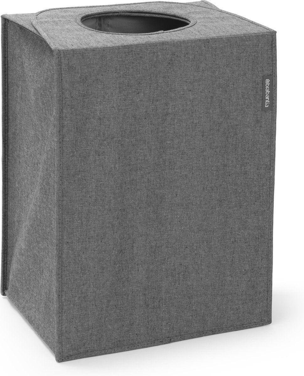 Panier à linge Brabantia - avec couvercle - 55 l - poivre noir
