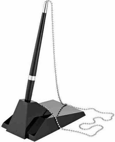 Stylo compteur Alco - standard rectangulaire - stylo à bille noir - al-1511-11
