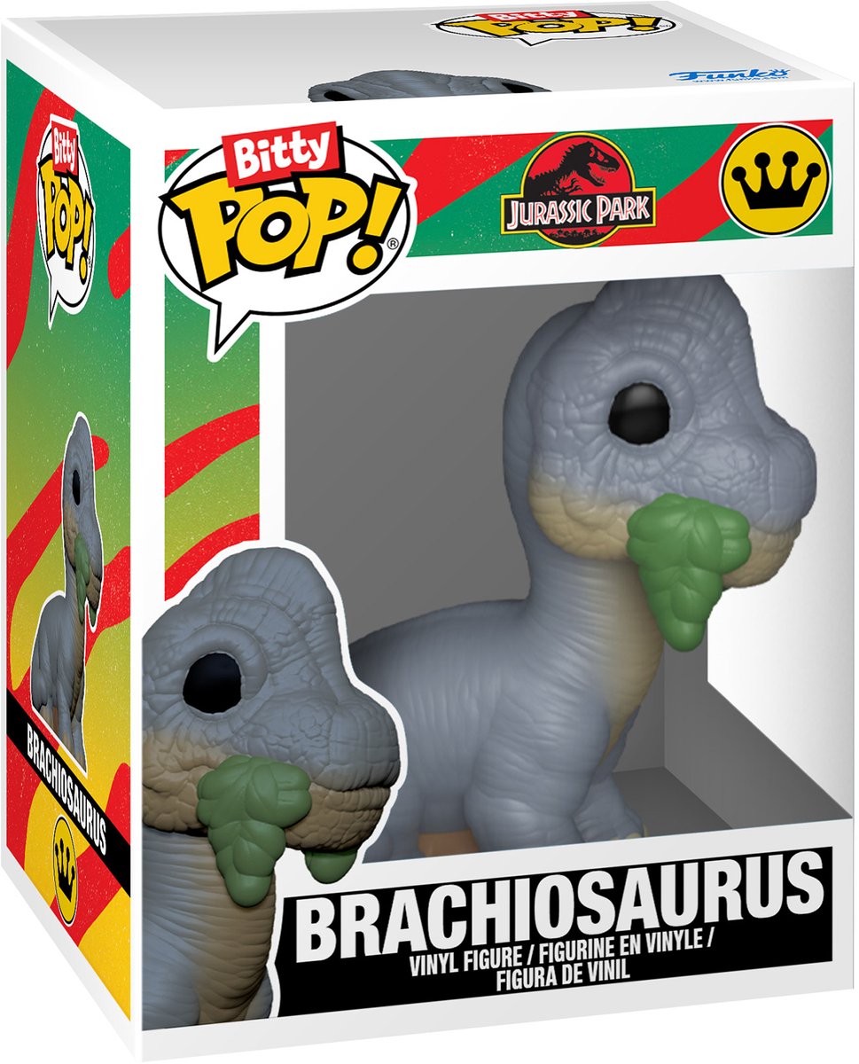 Funko bitty pop 4 pack : parc jurassique - tricératops