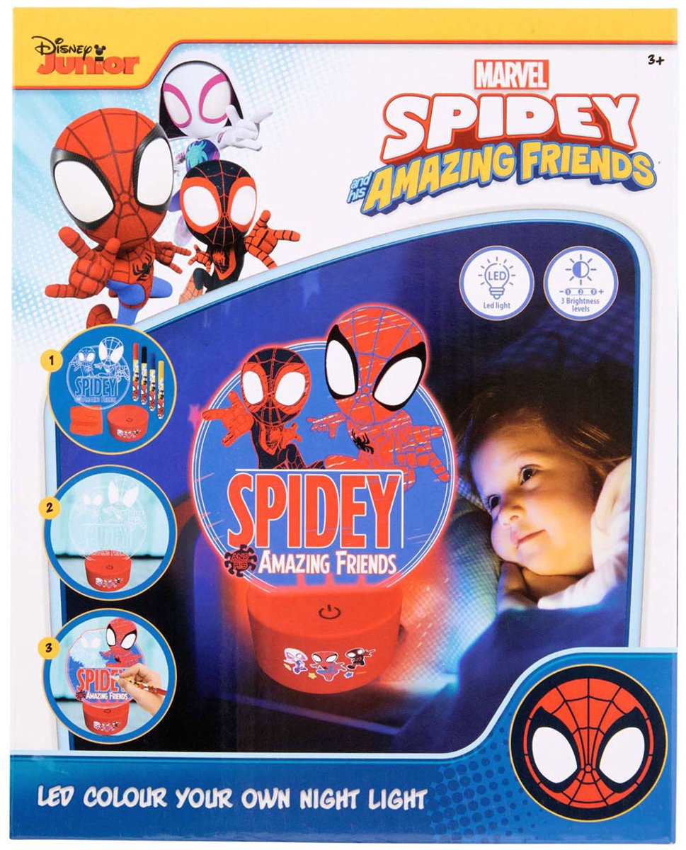 Canenco Spidey fait votre propre lumière de nuit LED