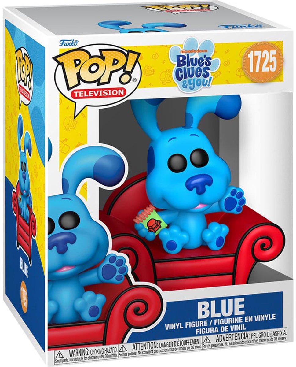 Funko-pop ! télévision : le bleu vous signale - bleu (6 pouces) #1725
