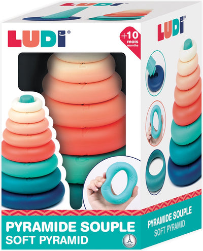Ludi - jeu à empiler anneaux souples