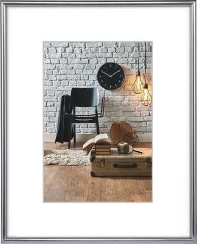 Cadre photo Hama - Séville - 20 x 28 cm - argent mat