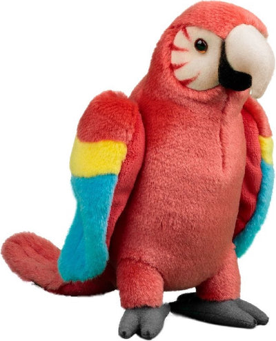 Tobar animigos monde de la nature éco peluche ara rouge 26 cm