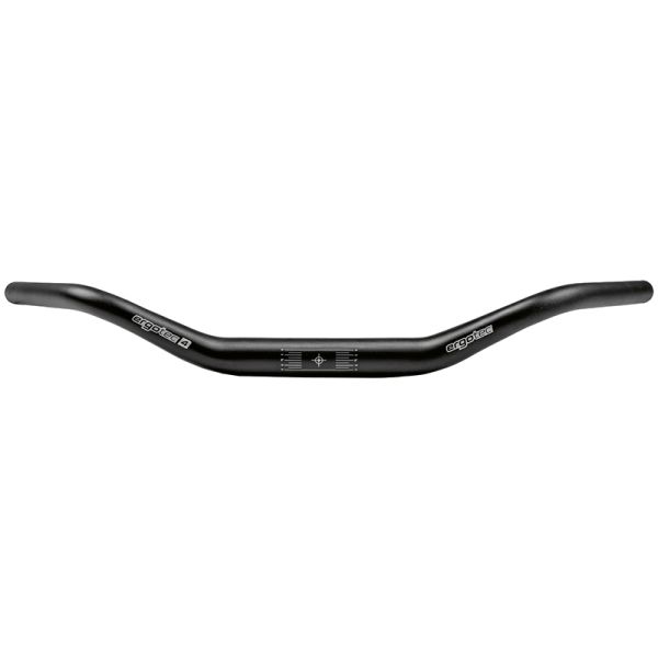 Ergotec Direering Moon 31,8 610mm Aluminium Niveau 4 Black