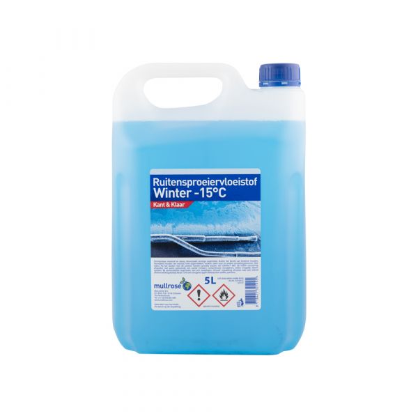 Lave-glace 5 litres. hiver bleu