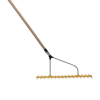 Mm eurotool poly râteau incliné 16tds avec manche 160cm