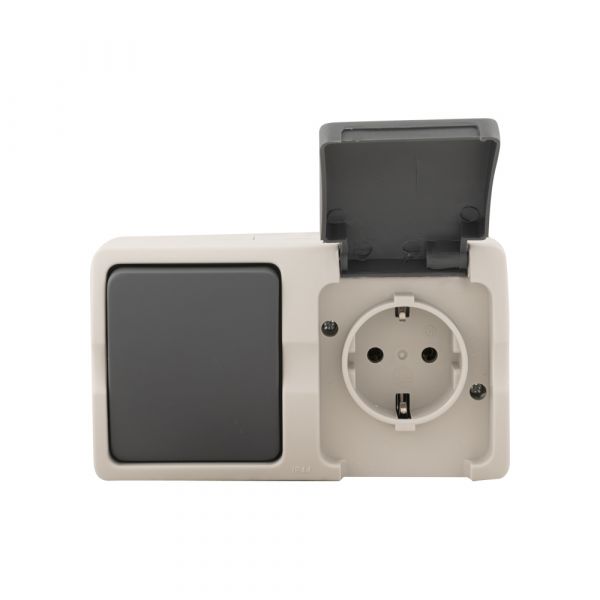 Commutateur WD combiné+RA horizontal