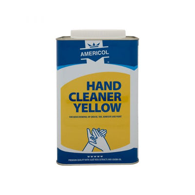 Nettoyant pour les mains jaune 4,5 litres. américain