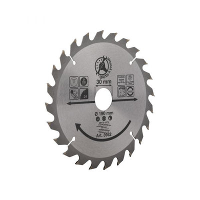 Lame de scie 190 mm., 24 dents