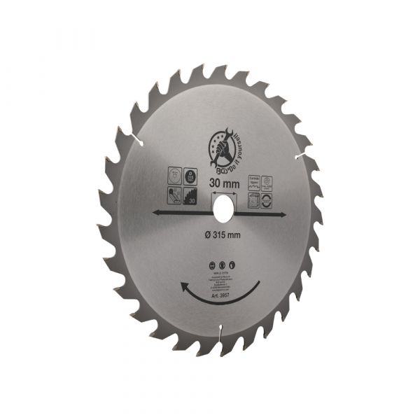 Lame de scie 315 mm., 30 dents