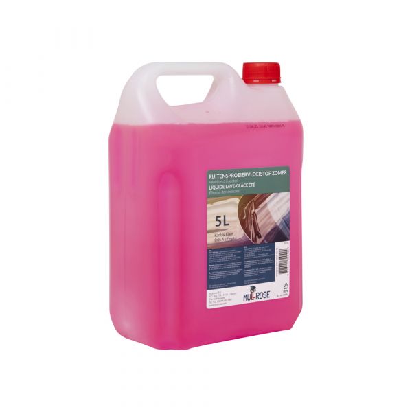 Nettoyant pour vitres rose 5 litres été