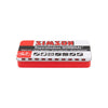 boîte de réparation Normal 8 x 6 cm aluminium rouge 10 pièces