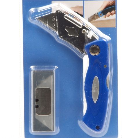 Couteau pliant + 10 couteaux de rechange