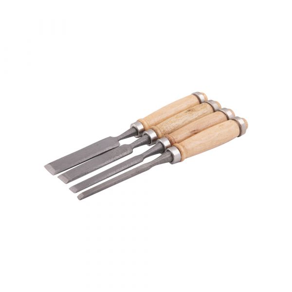 Ensemble de coiffeur de bois 4 pièces
