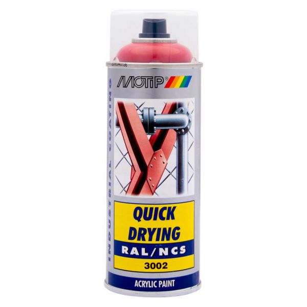 RAL3002 industriel 400 ml. Motif