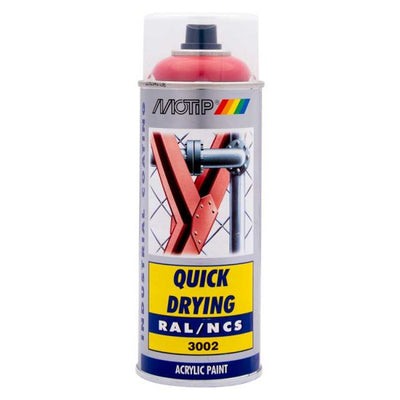 RAL3002 industriel 400 ml. Motif