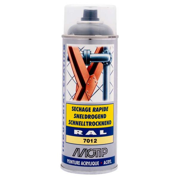 RAL7012 industriel 400 ml. Motif