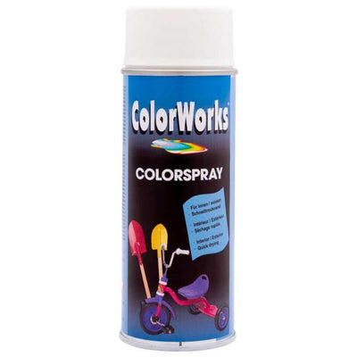 Colorworks RAL9010 blanc satiné brillant