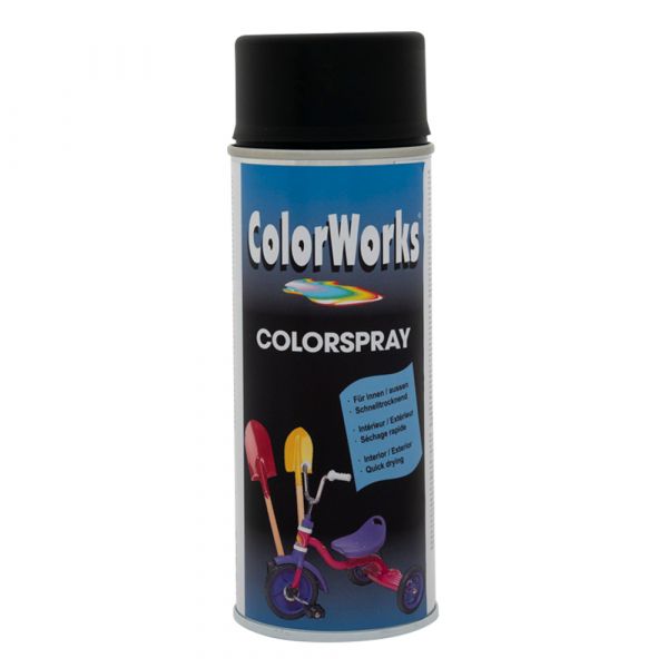 Colorworks noir satiné brillant