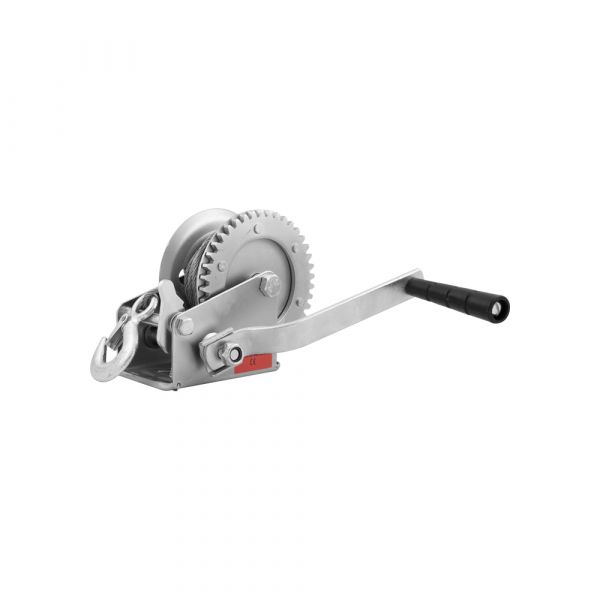 Tourgette Tregegar Winch + câble + crochet, 540 kg.
