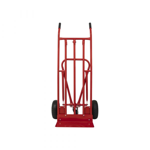 Diable rouge + roue de support.