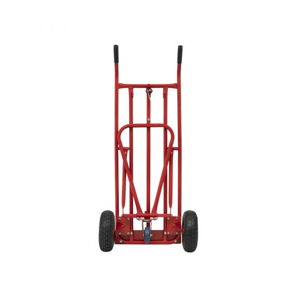 Diable rouge + roue de support.