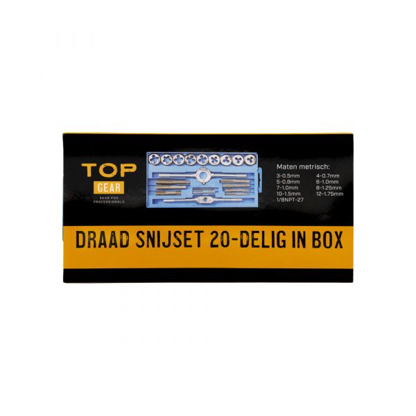 Topgear Topgear Wire Snijset 20 pièces dans la boîte