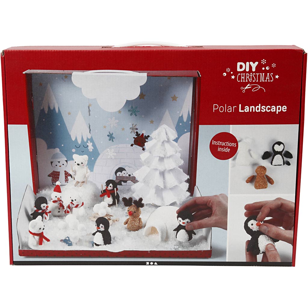 Kit de matériel Creativ Company pour un pays des merveilles hivernales, 1 boîte