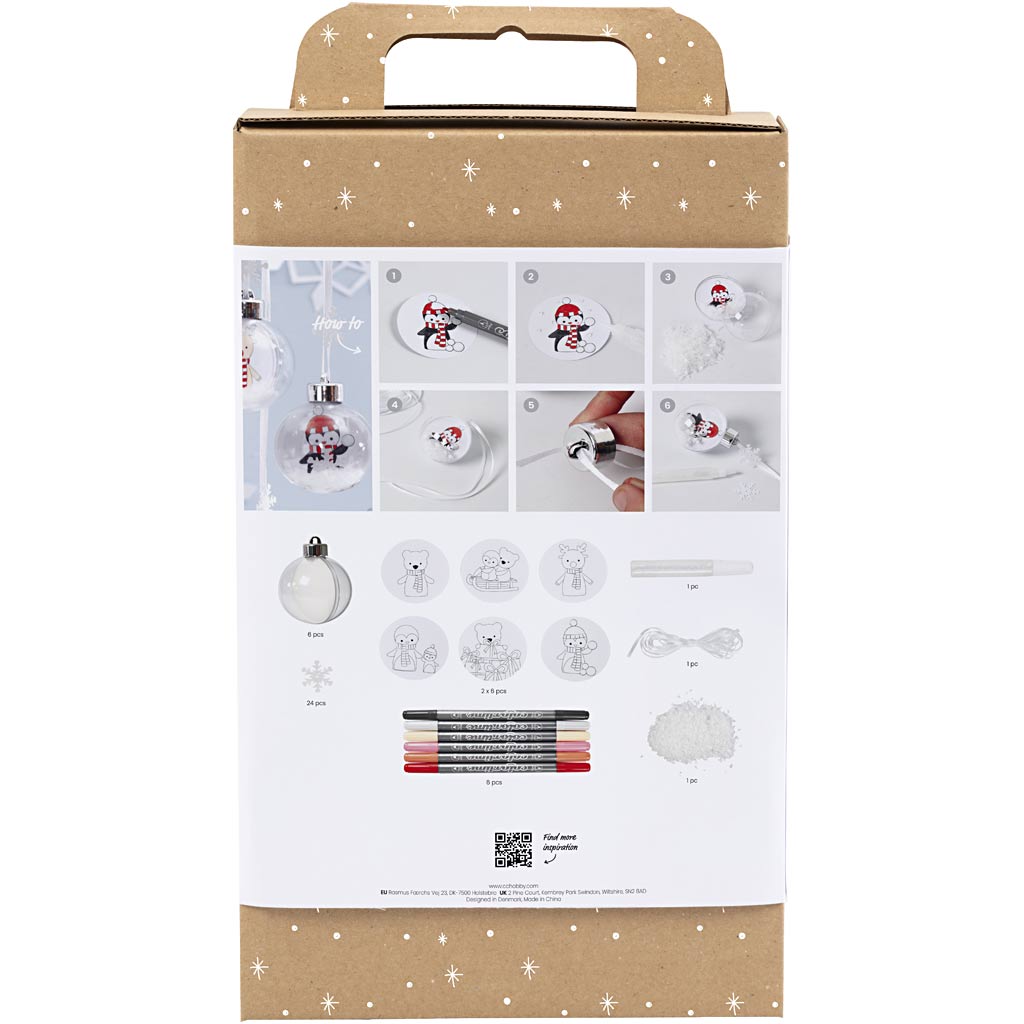 Creativ company kit de coloriage, 1 boîte
