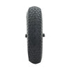 Roue 16x4 400x8 avec bord en acier rouge complet avec essieu