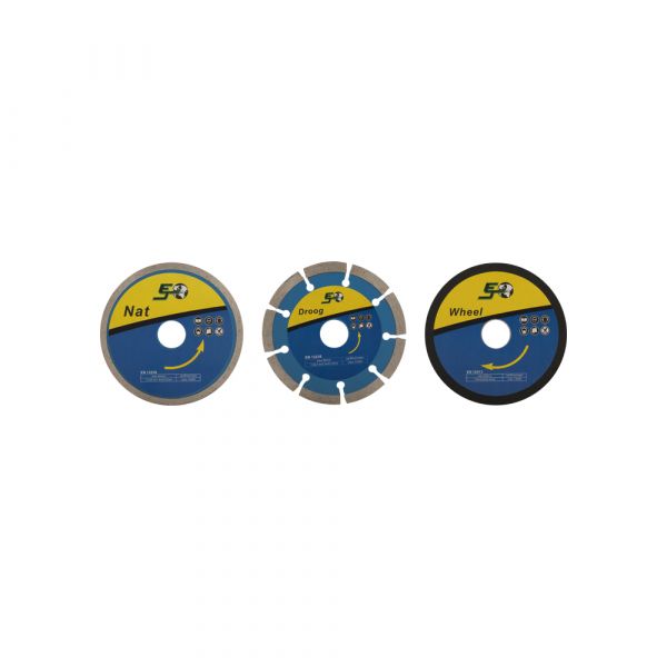 Disques diamantés 3 parties 115 mm