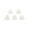 Triangle de feuille de ponçage 10-pièce *