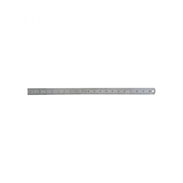 Règle 50 cm. acier inoxydable