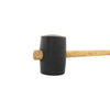 Marteau en caoutchouc, 1250 grammes, rond