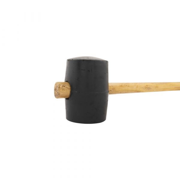 Marteau en caoutchouc, 1250 grammes, rond