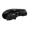 Câble spiralé 7 p. + prises 12v
