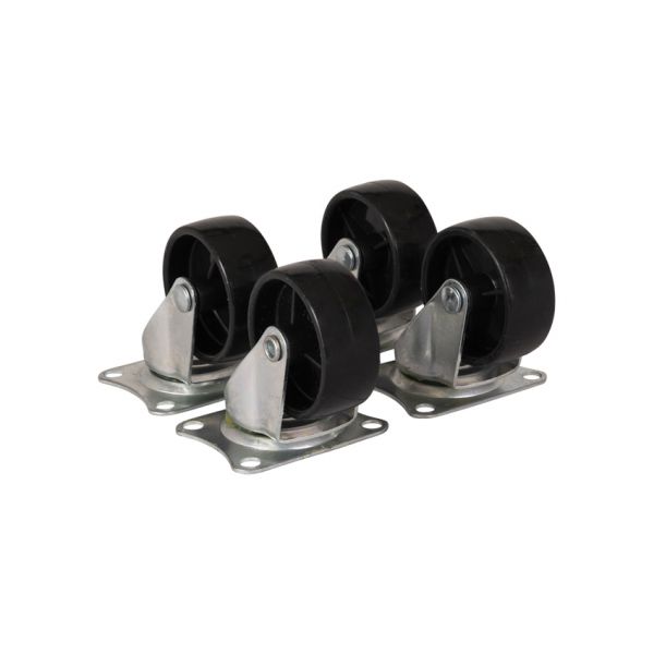 Tregeons Tregegar 4 x Zwenkwiel 50 mm. noir